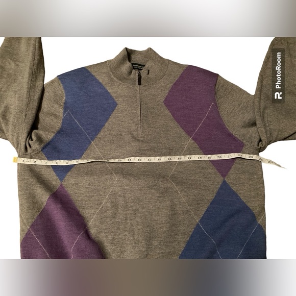 Fairway & Greene Signature Italian Merino Wool Sweater. Size Large. - Picture 5 of 6